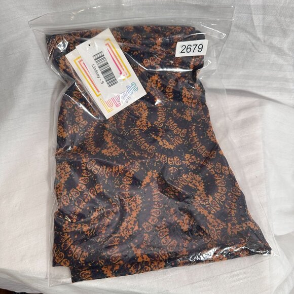 LuLaRoe LINDSAY Kimono Butterfly Wings Navy Blue Gold Yellow 3/4 Sleeves SMALL S - Picture 6 of 6